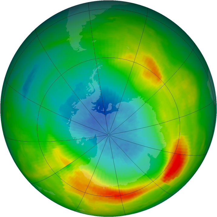 Ozone Map 1979-10-10